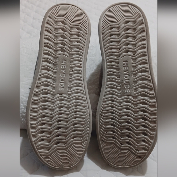 Hey Dude Women’s Wendy Linen - Lunar Rock Light Gray Size 7 - Picture 4 of 8